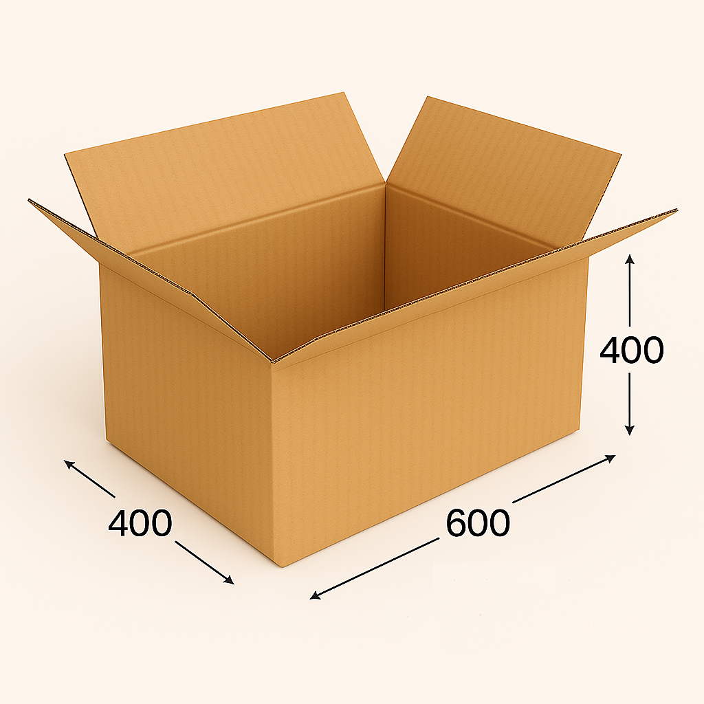 Коробка картонная 600х400х400 мм